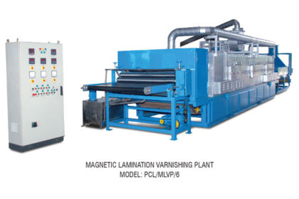 Magnetic Lamination Varnishing Plant