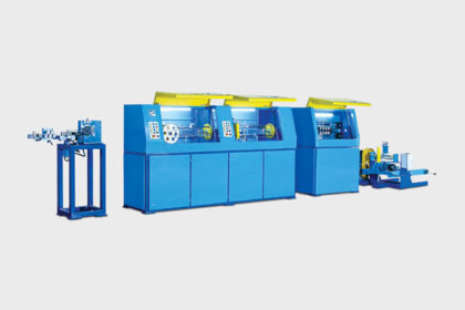 HIGH-SPEED SERVO-CONTROLLED TAPING LINE