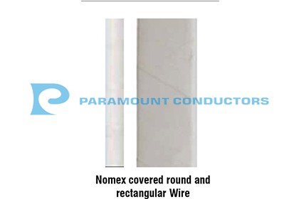 NOMEX® Covered/ Lapped Round and Rectangular wire