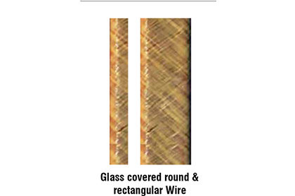 Glass Yarn Covered / varnish Bonded Round & Rectangular wire