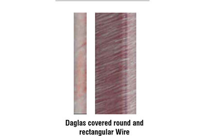 Daglas Yarn Covered varnish Bonded Round & Rectangular wire